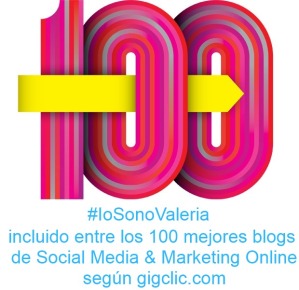 IoSonoValeria 100 mejores blogs Social Media Marketing Online